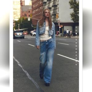 NWT Zara wide leg jeans 👖